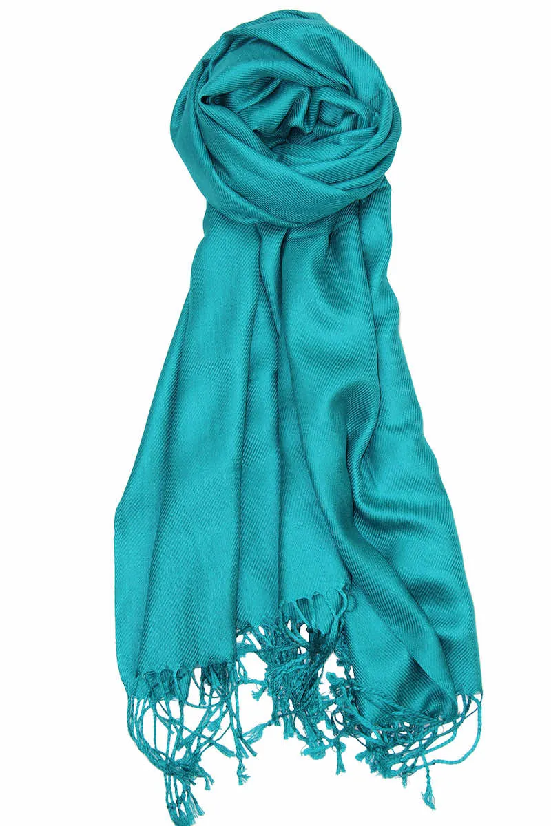 Achillea Large Soft Silky Pashmina Shawl Wrap Scarf in Solid Colors (35 Colors) Group 2