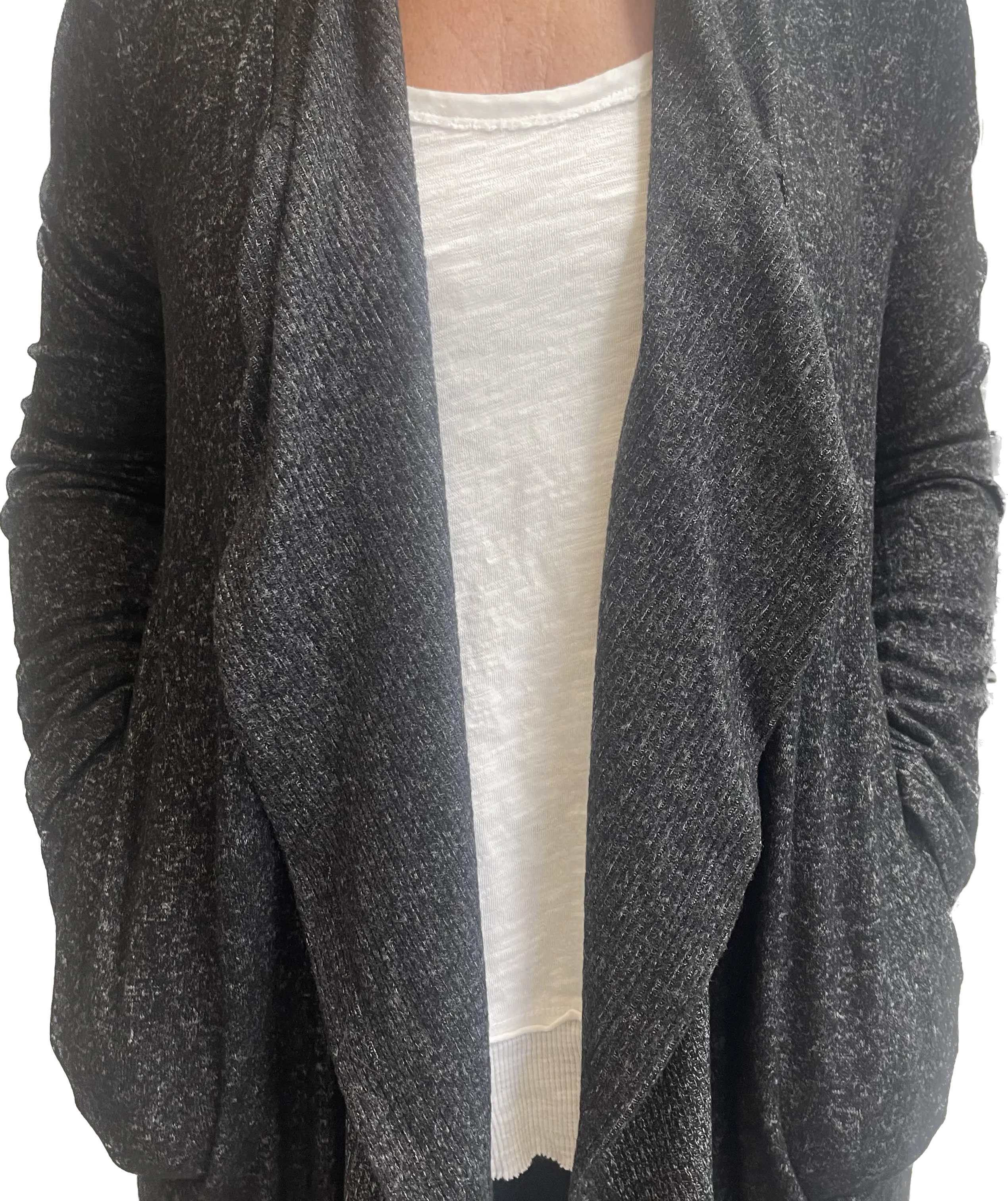 Auden Super Soft Long Drape Cardigan