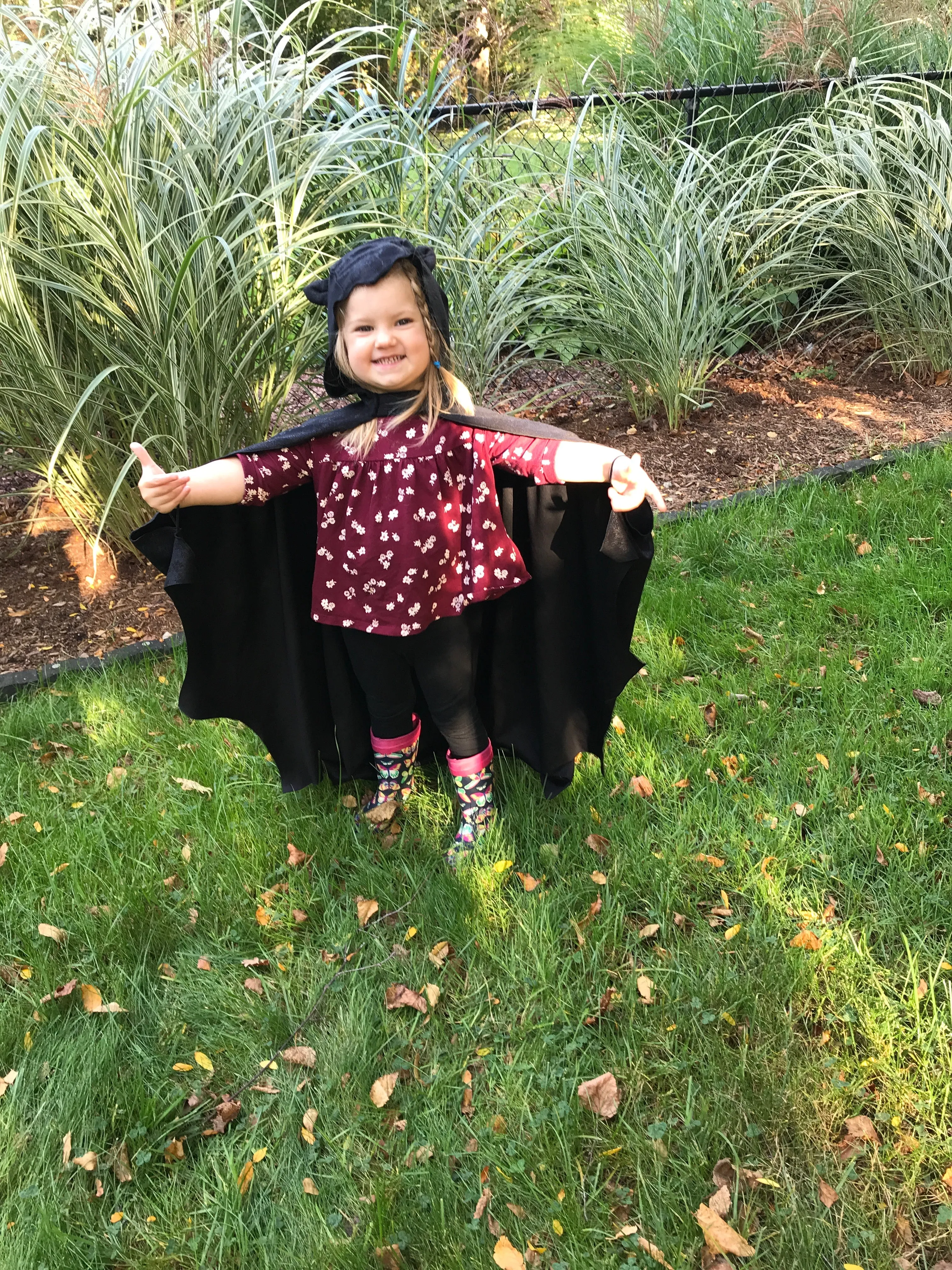 Bat Cape Costume - For Creative Play and Halloween