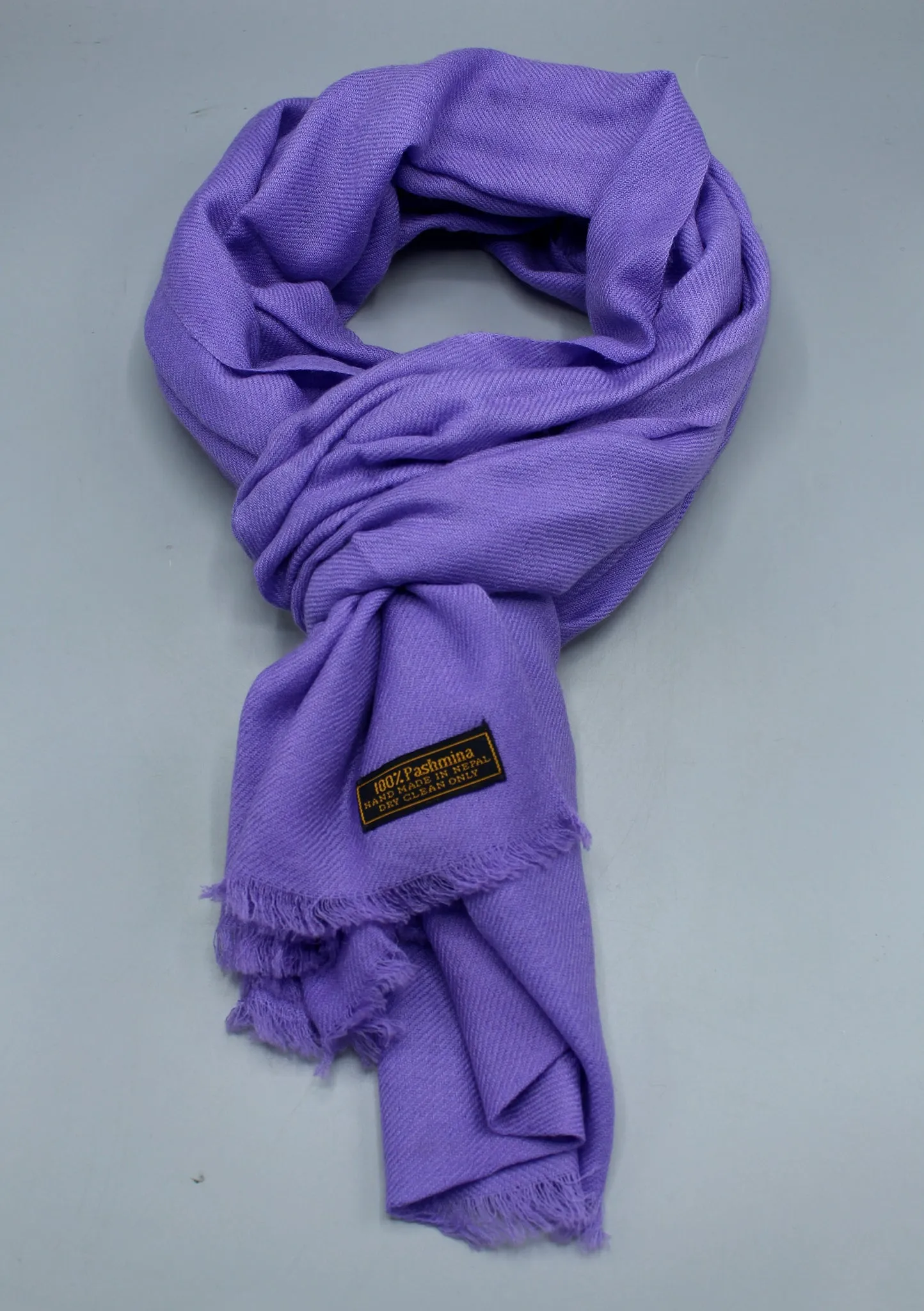 Beautiful Lavender Pure Pashmina Shawl