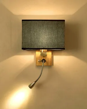 Blackout Fabric Wall Lamp