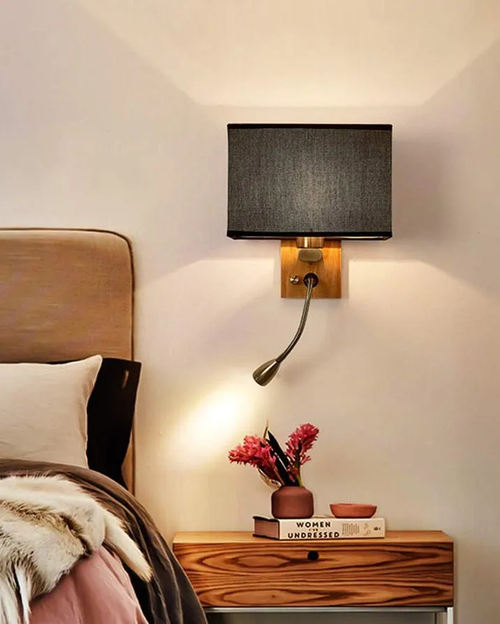 Blackout Fabric Wall Lamp