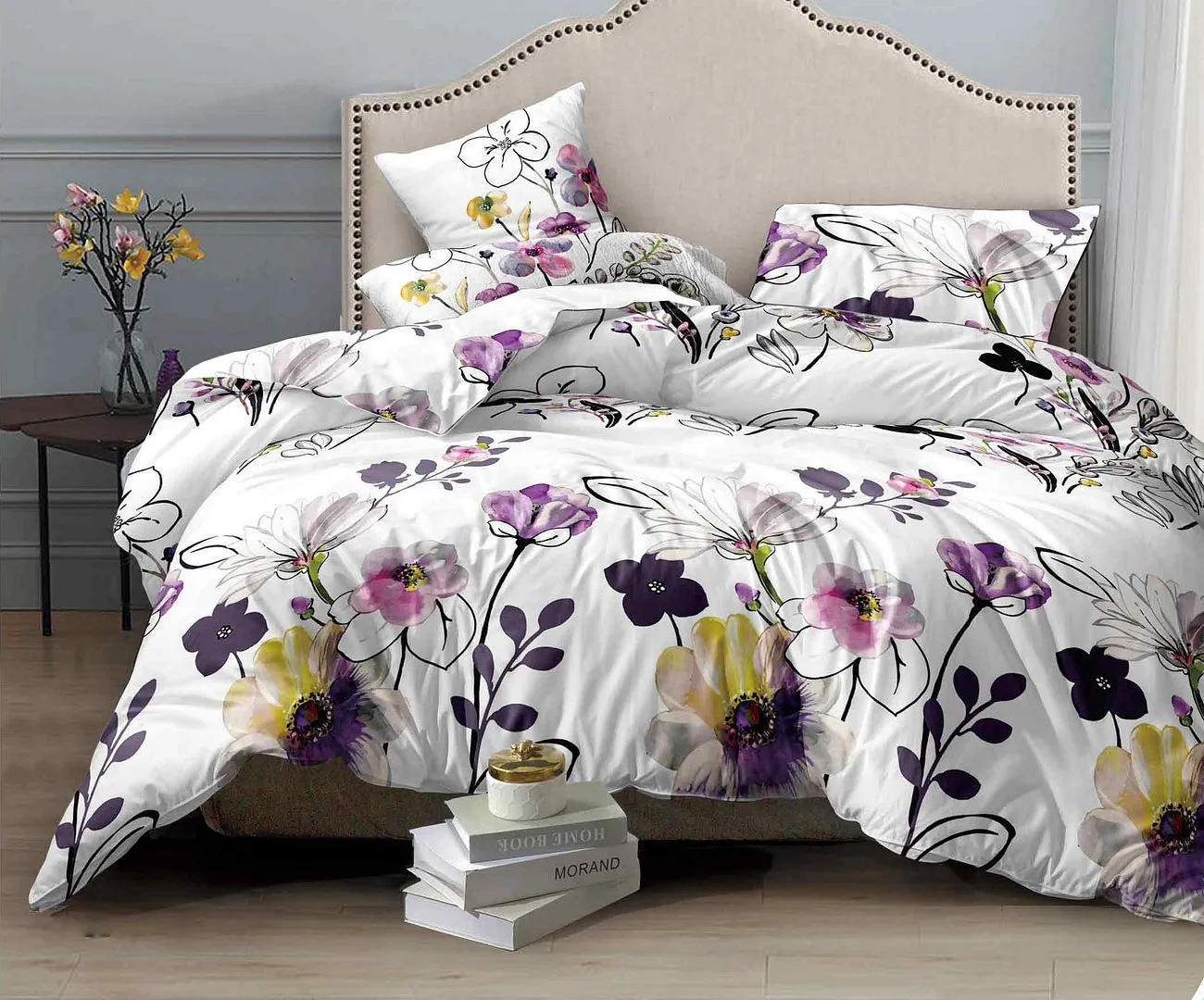 Bloom King Size Duvet Doona Quilt Cover Set