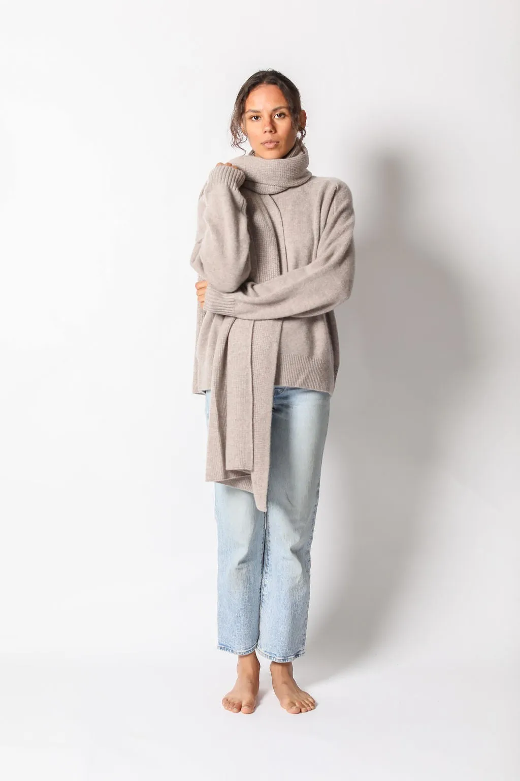 Cashmere Thermal Travel Wrap