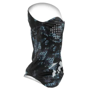 Daiwa Face and Neck Shield Dark Blue Hex Camo