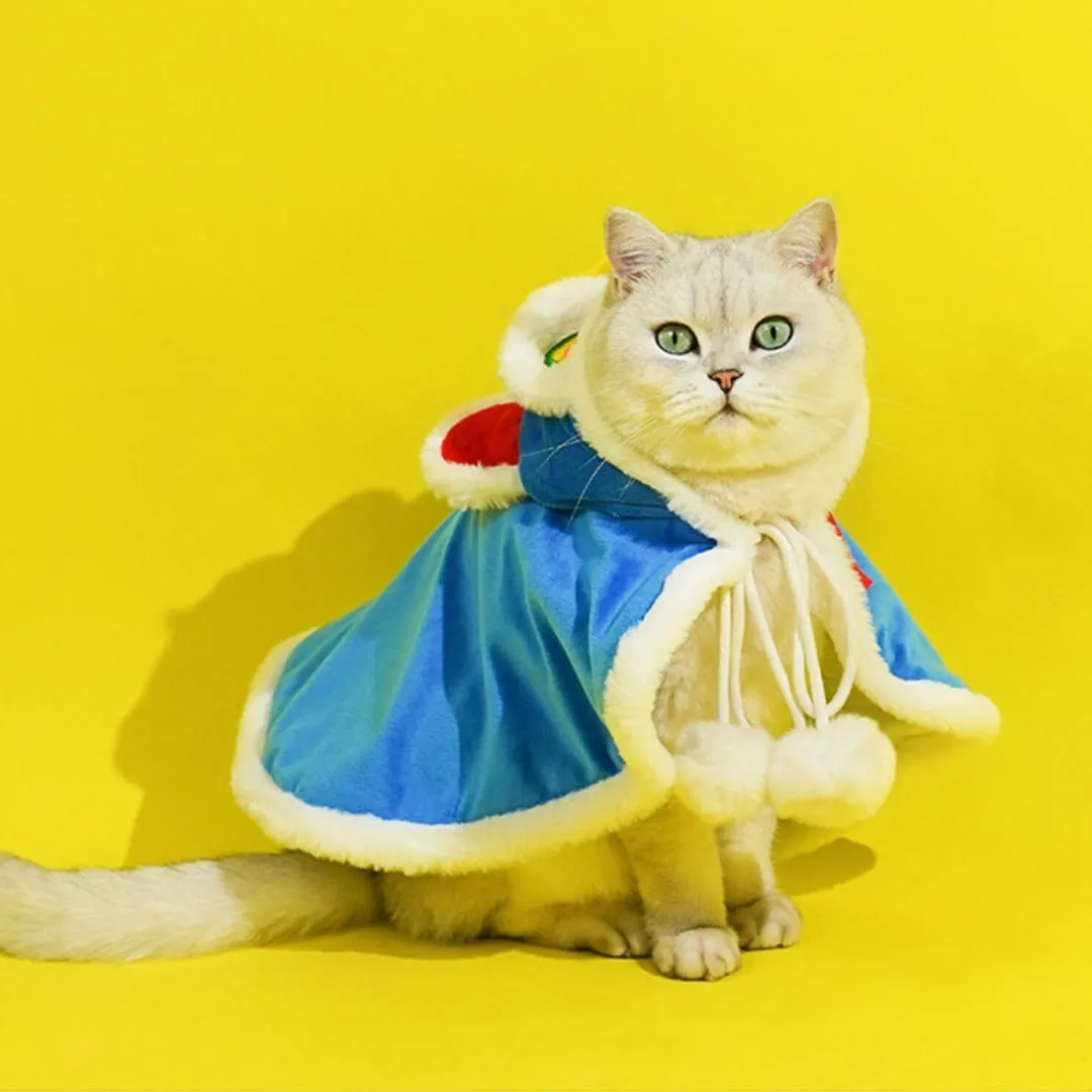 Dancing Lion Thermal Pet Cape For Cats And Dogs