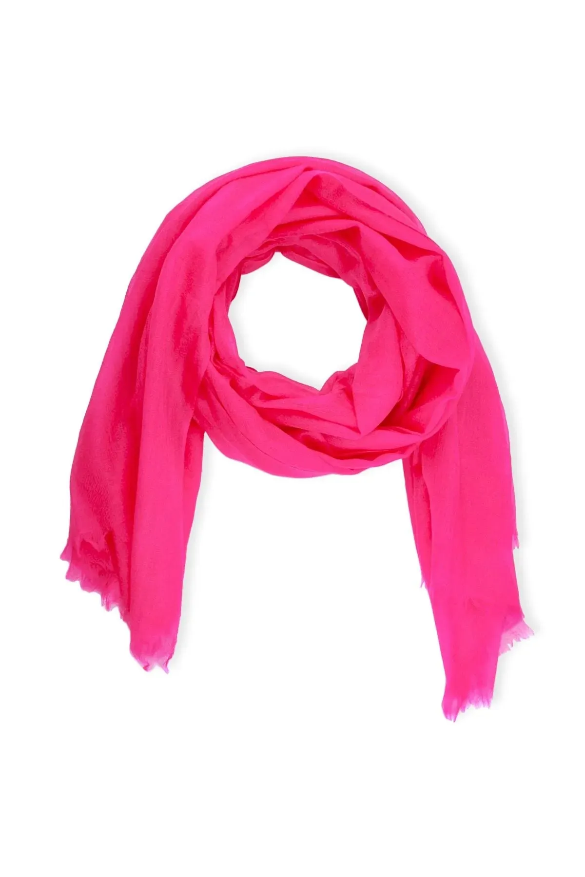 Delicate Solid Cashmere Scarf