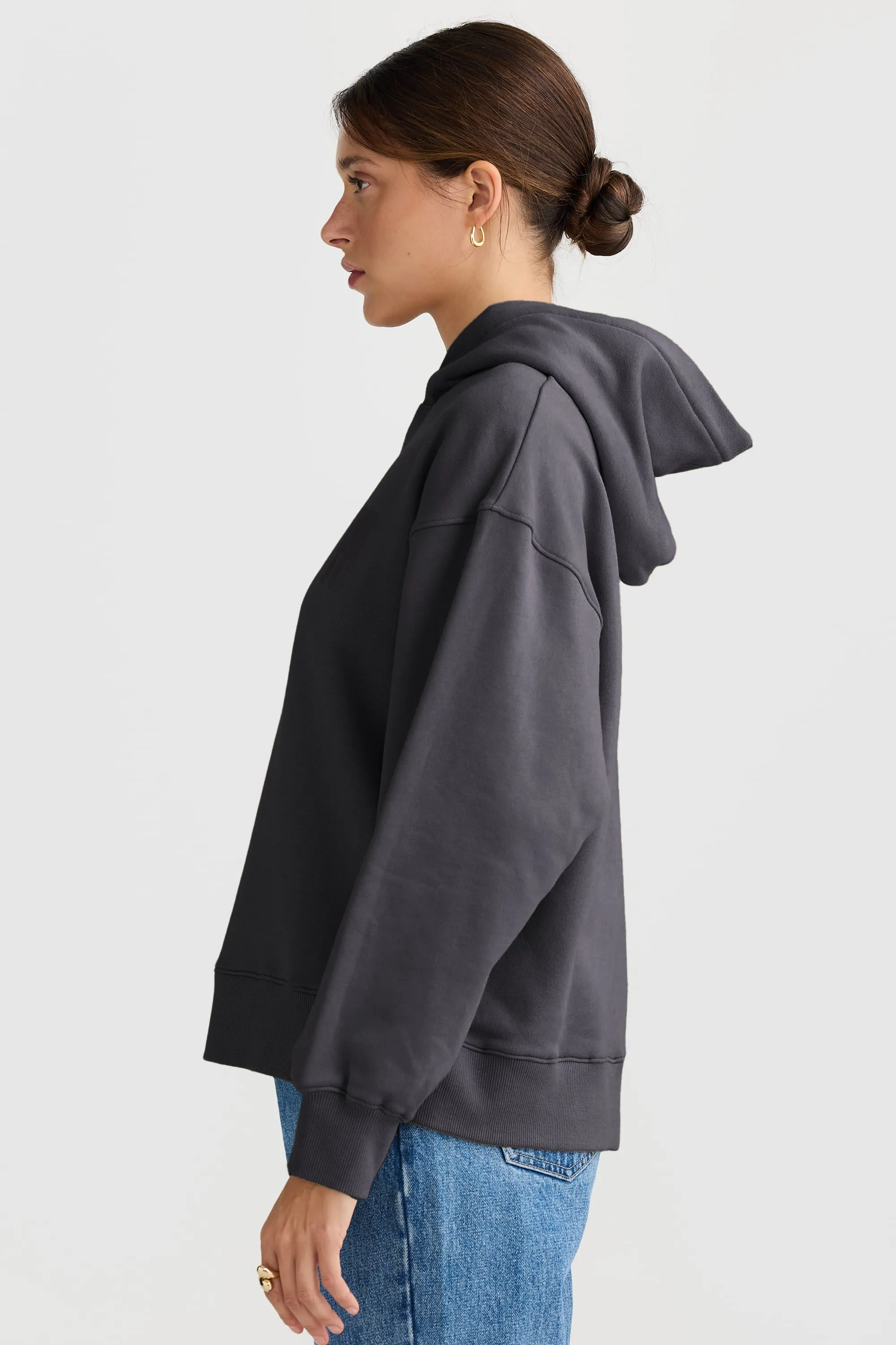 Emery Hoodie Charcoal