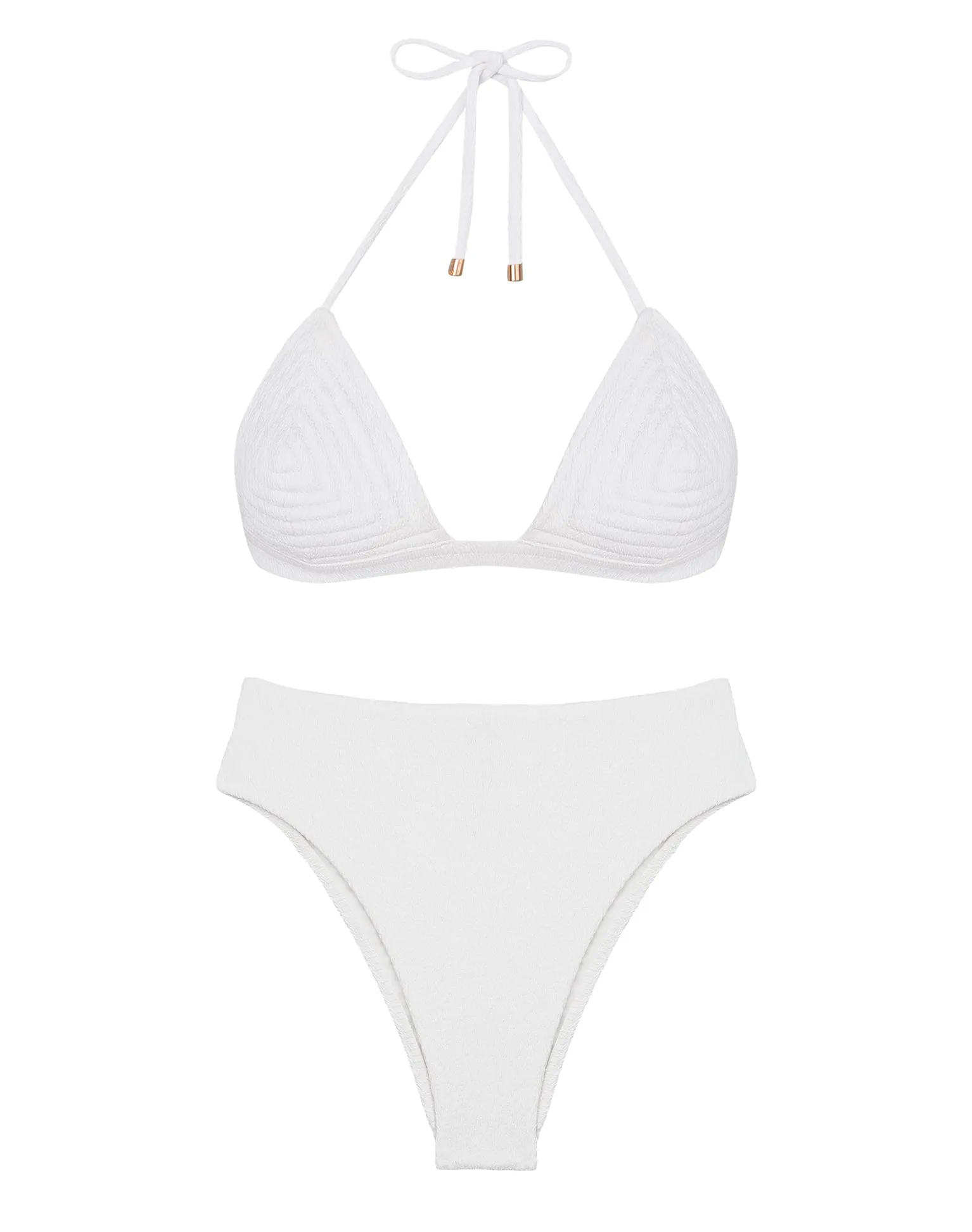 Firenze Emily Neo Slim Tri Top - White