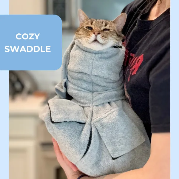 Irregular - Medium Calm & Cozy Cat Wrap