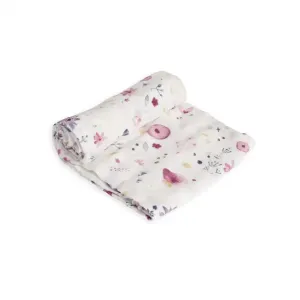 Little Unicorn Single Deluxe Muslin Swaddle - Fairy Garden