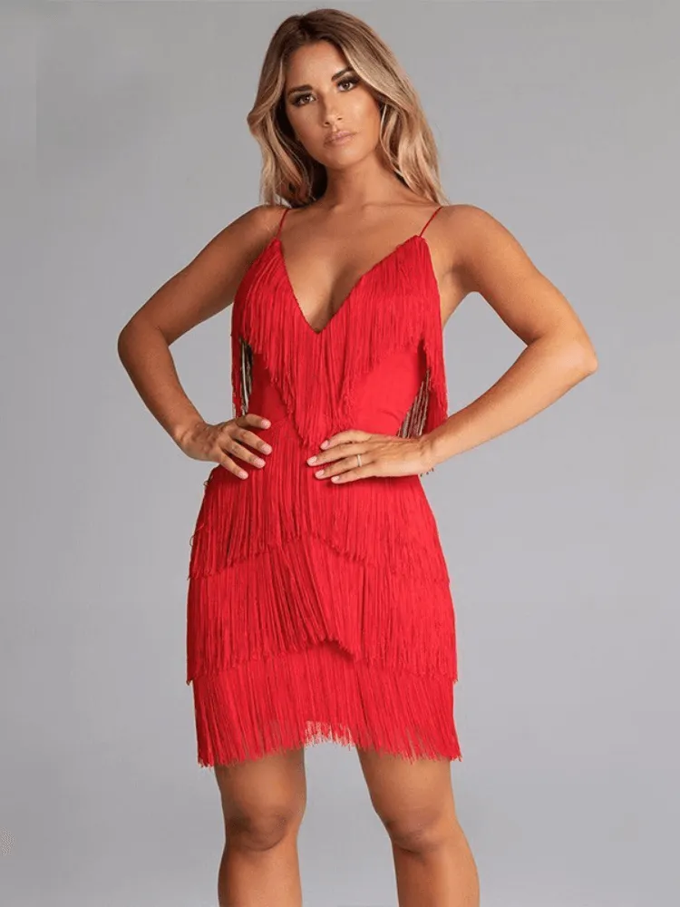 Milly Fringe Dress