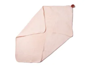 Nobodinoz So Cute Baby Bath Cape in Pink