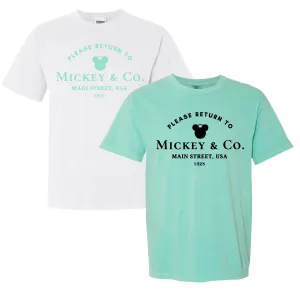 'Return To Mickey & Co.' T-Shirt