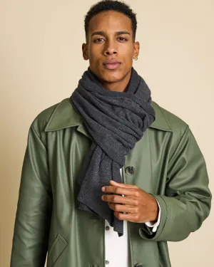 SCARF ROSS DARK GREY FOR MEN