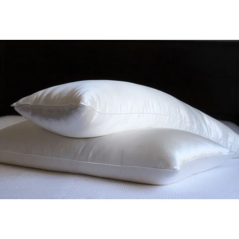 Silk-Filled Pillow with Silk Shell, King Size