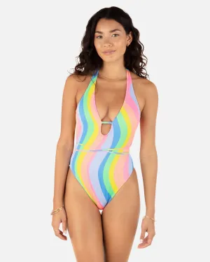 Soft Waves Cheeky One Piece