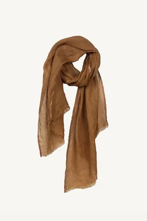 The Linen Scarf | Tobacco