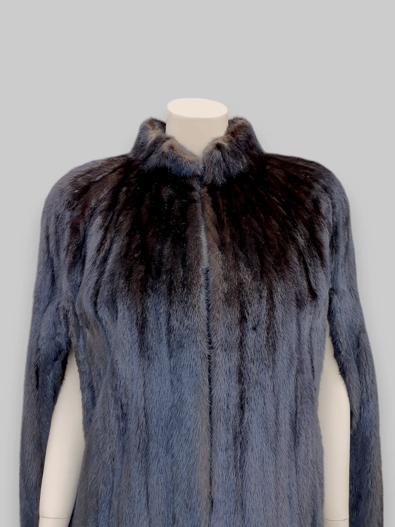 Vintage Dark Mink Cape -One Size Fits up to Large